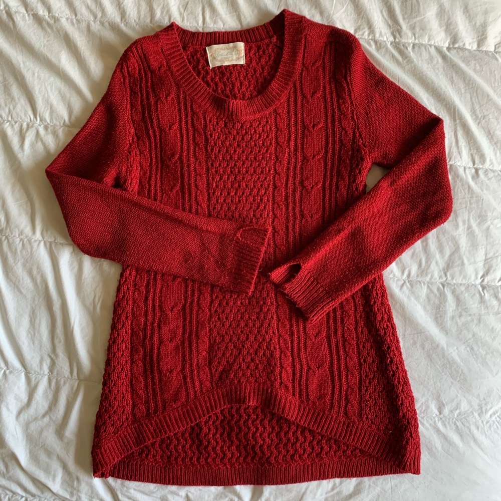 🛍Red Sweater - Picture 2 of 6